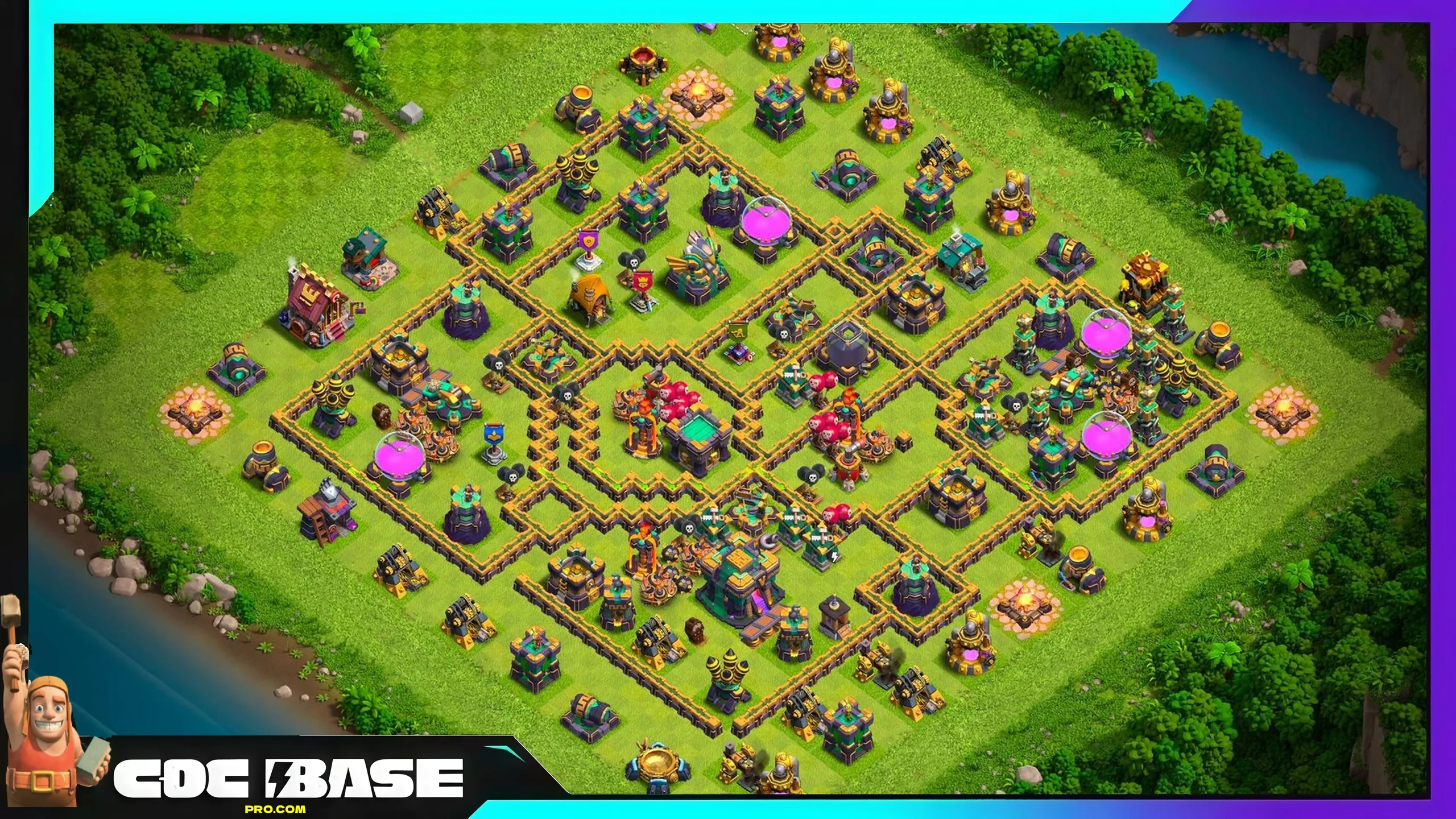 Fresh TH14 Farming Base Link 2026 Resource Protected Layout #14