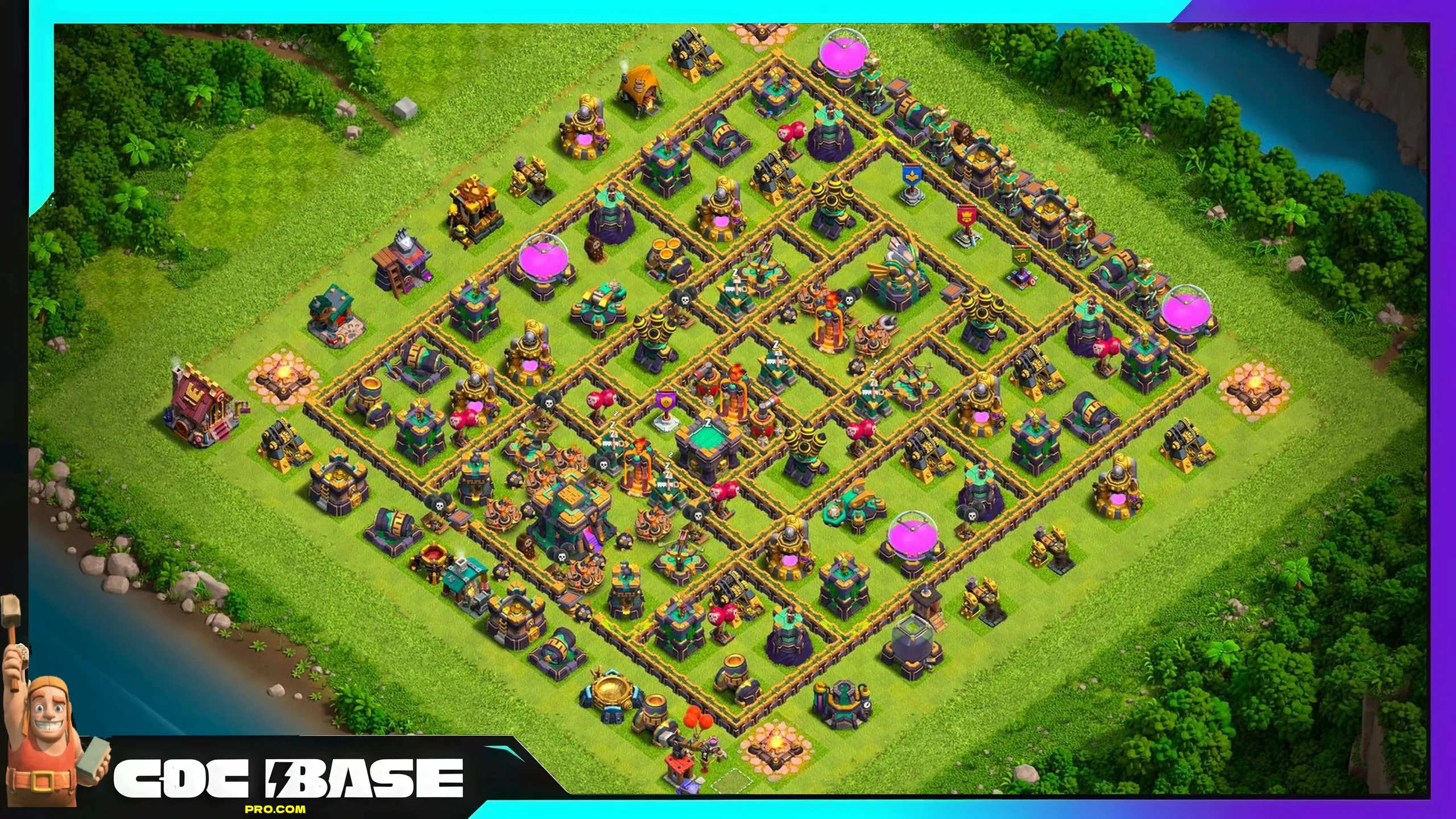 Tournament TH14 Legend League Base Link 2026 Anti 3 Star Compact #02
