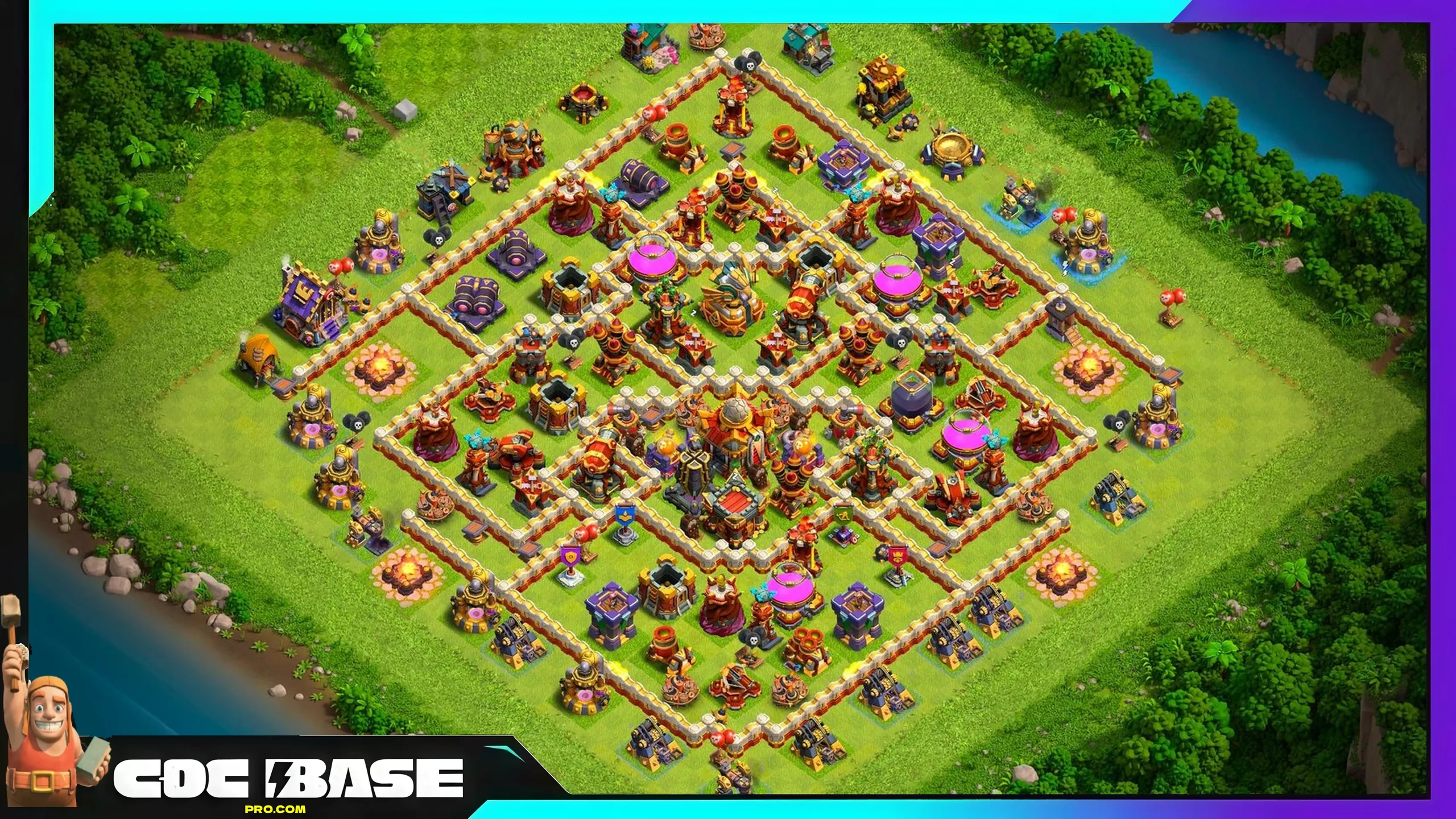 Best TH16 Farm Base 2026 Easy Copy Link #11