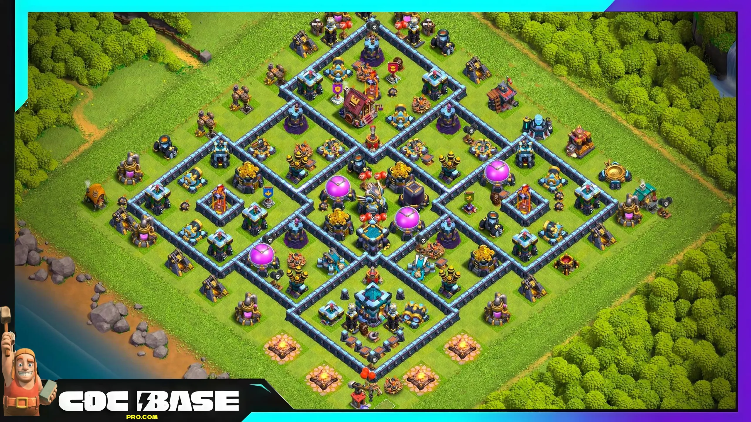 TH13 Farm Layout Copy Link 2026 Anti Loot Setup #05