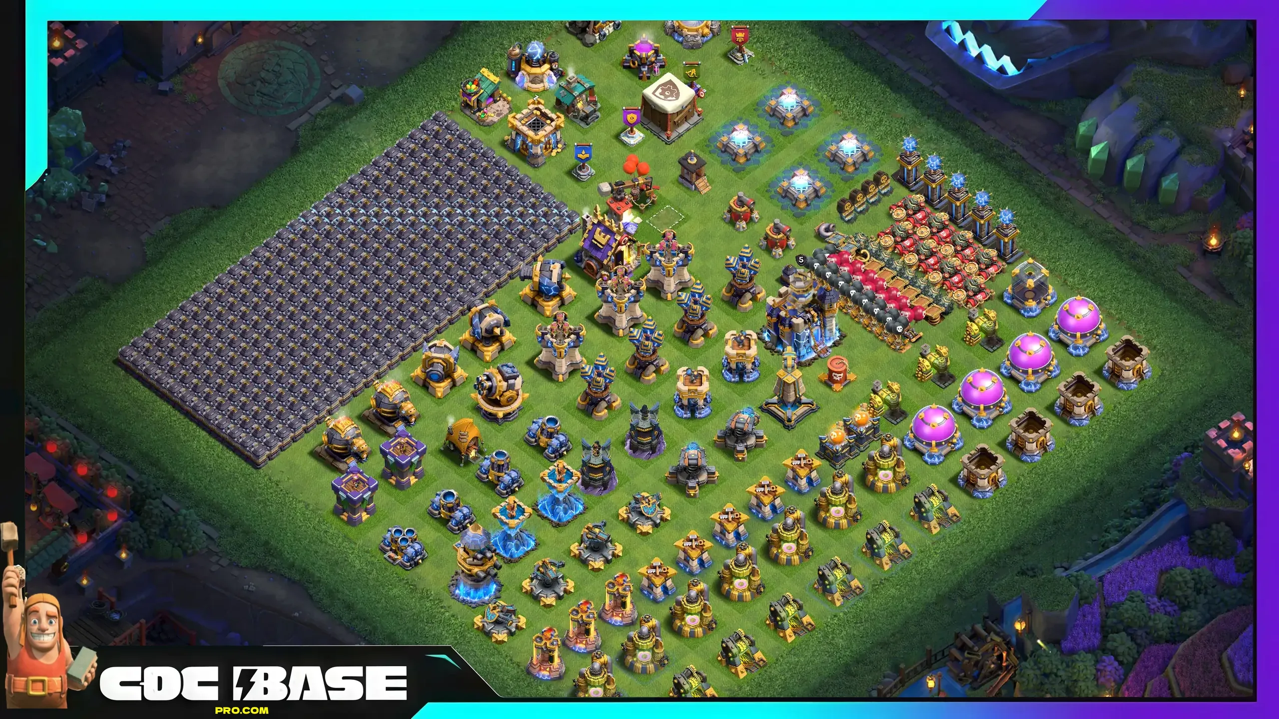 Strong TH18 Troll Base Link 2026 Fun Layout #03