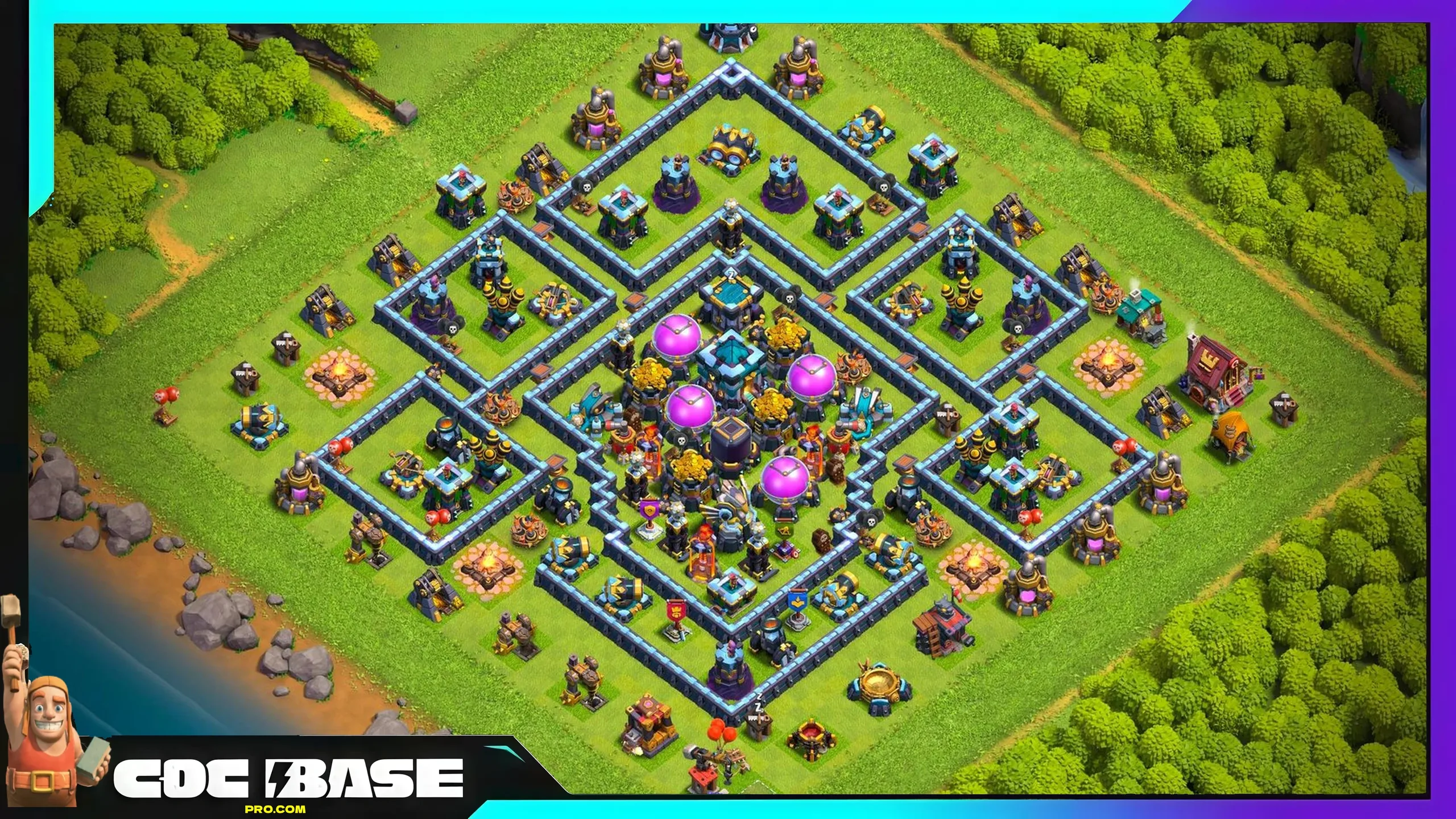 New TH13 Farming Base 2026 Strong Loot Defense #16