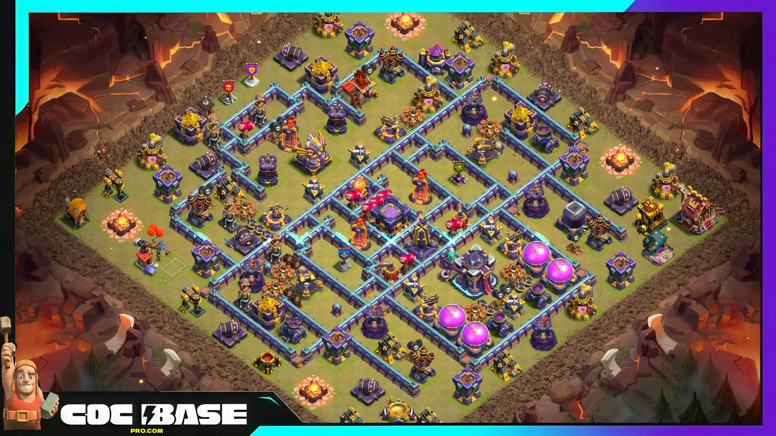 Top Tier TH15 War Base Link 2026 Anti 3 Star Compact Layout #17
