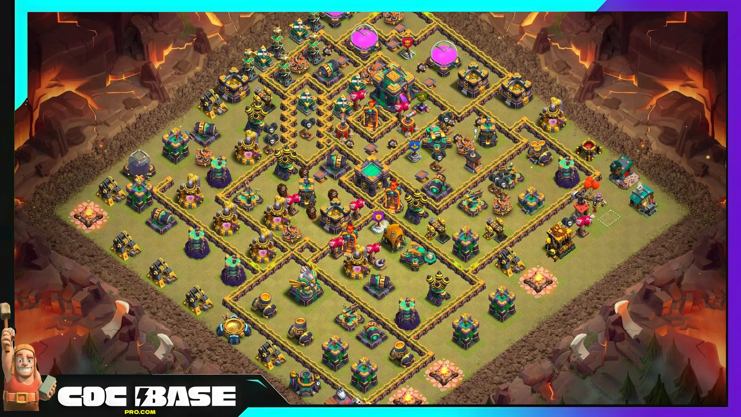 TH14 War League Defense Base Link 2026 Competitive Ready #20