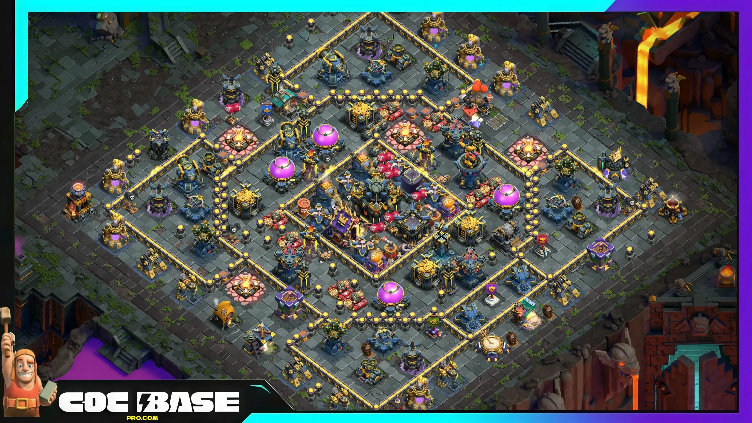 Updated TH17 Loot Defense Base Link 2026 Perfect for CWL #20