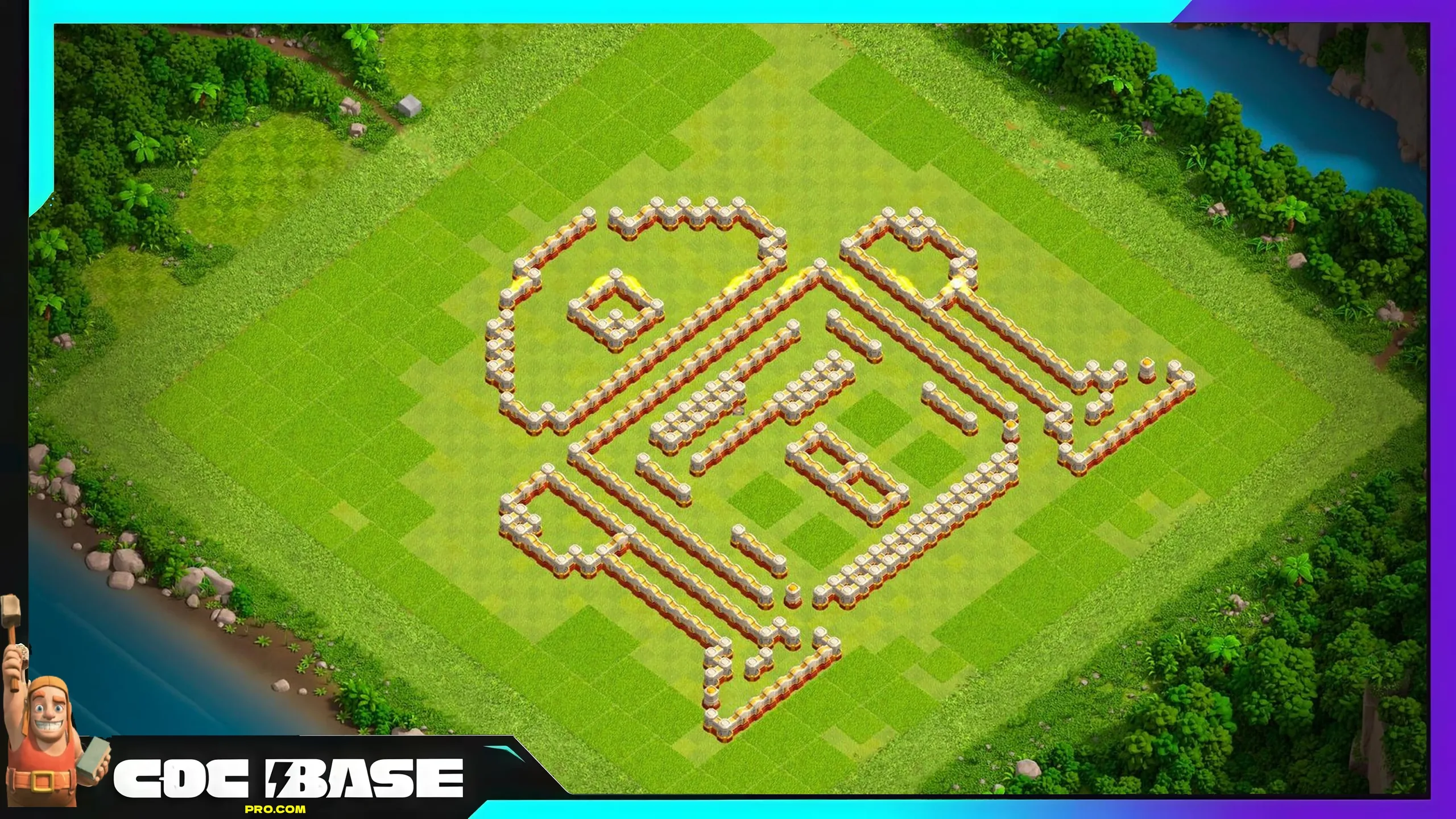 Expert TH16 Troll Base Link 2026 Fun Layout #07