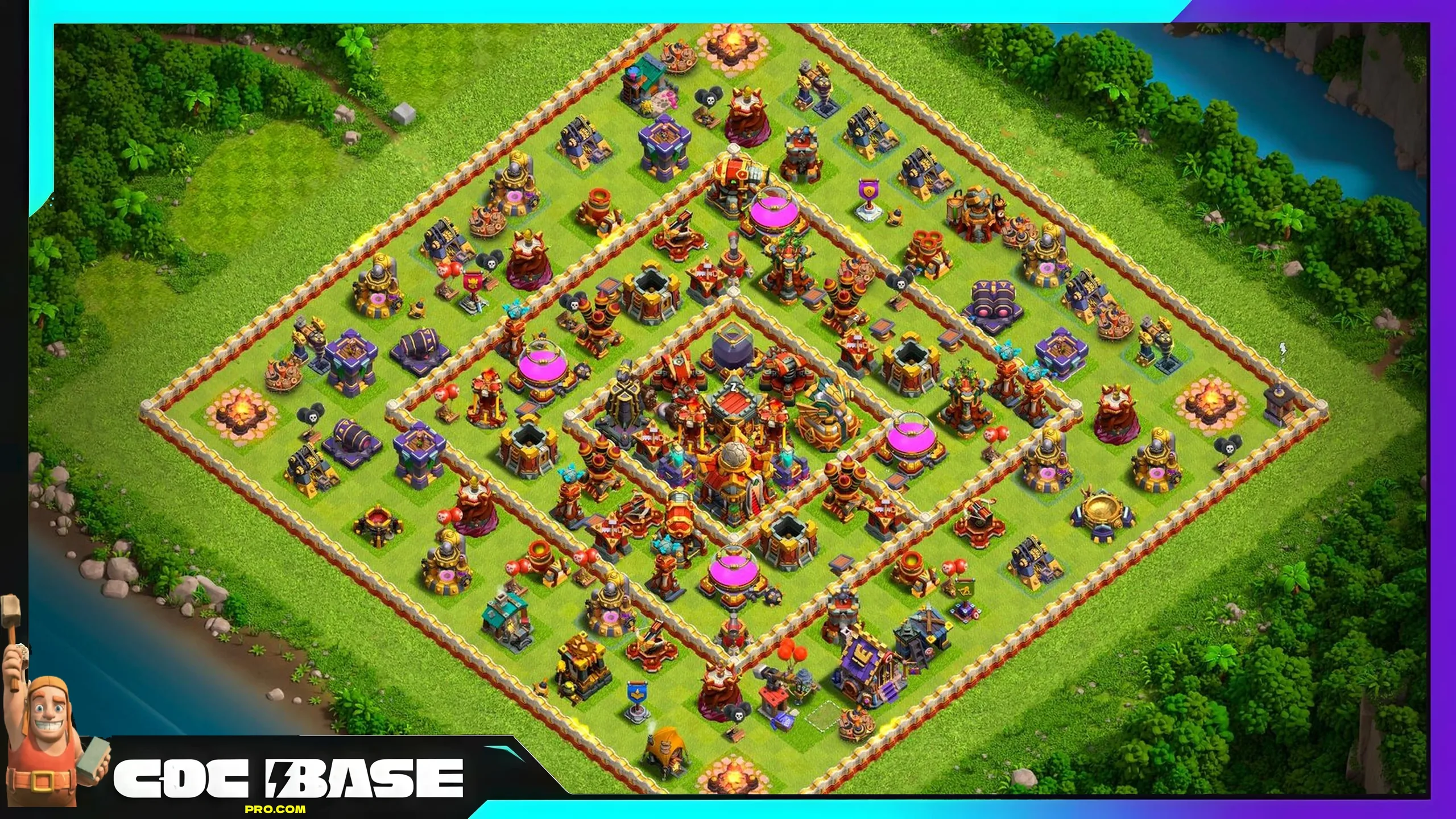 Best TH16 Hybrid Base 2026 Easy Copy Link #16
