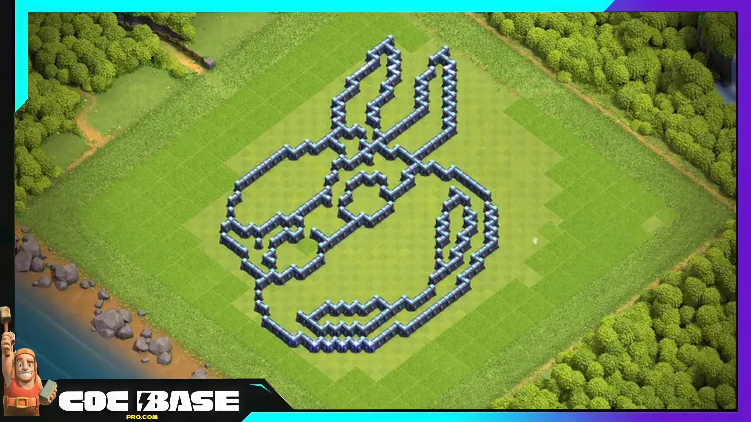 New TH13 Troll Defense Base 2026 Easy Copy #11