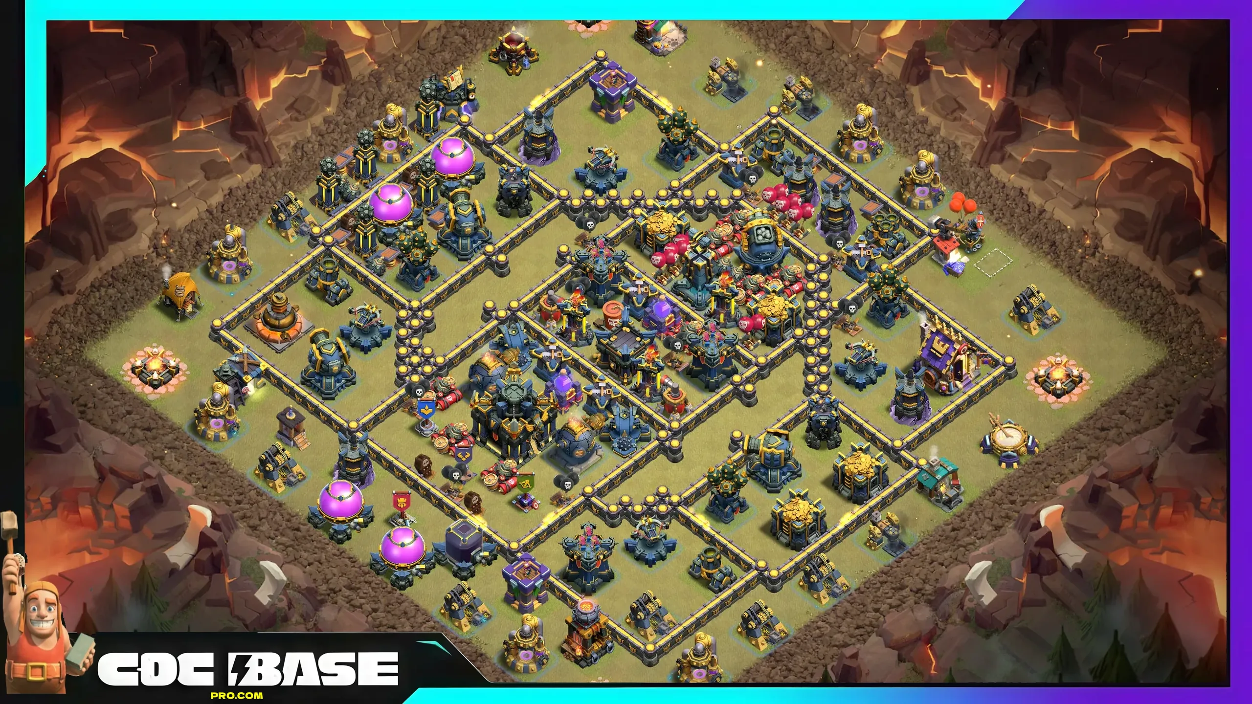 Latest TH17 CWL Base Link 2026 Anti Electro Dragon Anti Funnel #16