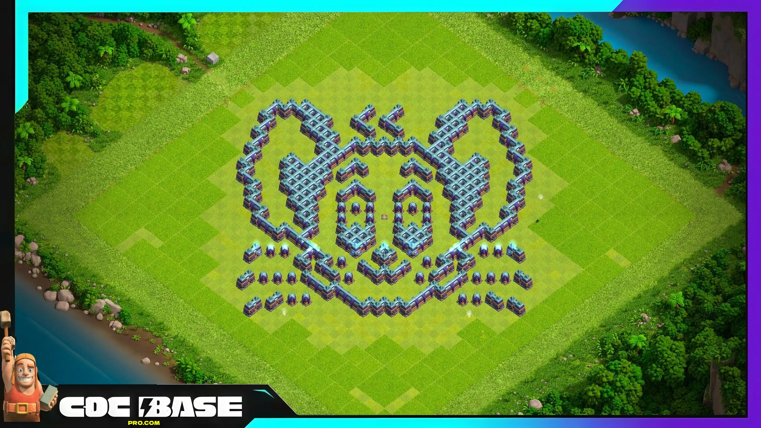 Fresh TH15 Troll Base Link 2026 Fun Layout #12