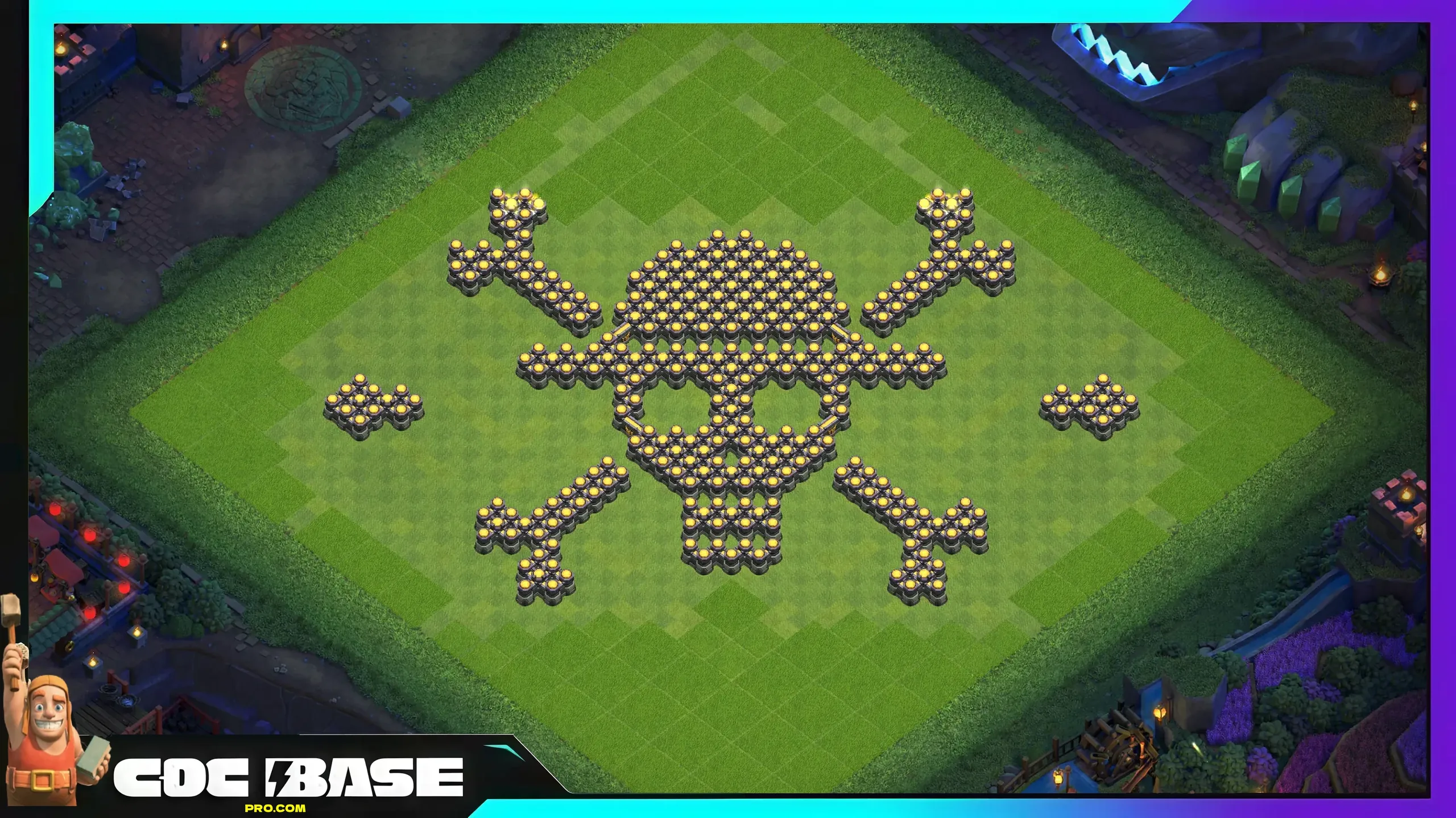 Tournament TH17 Troll Base Link 2026 Fun Layout #10