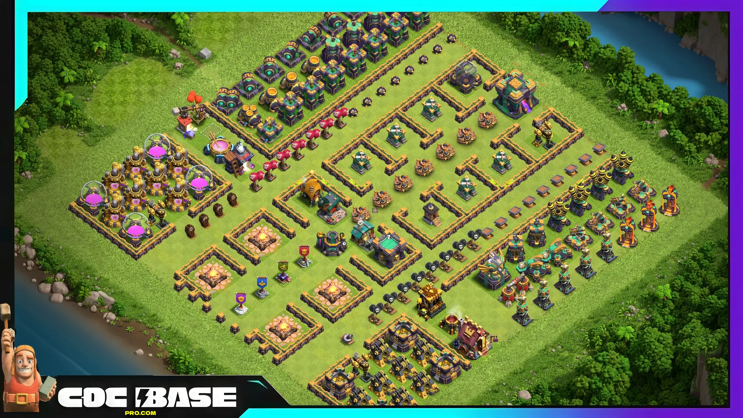 TH14 Funny Troll Layout 2026 Base Link #06