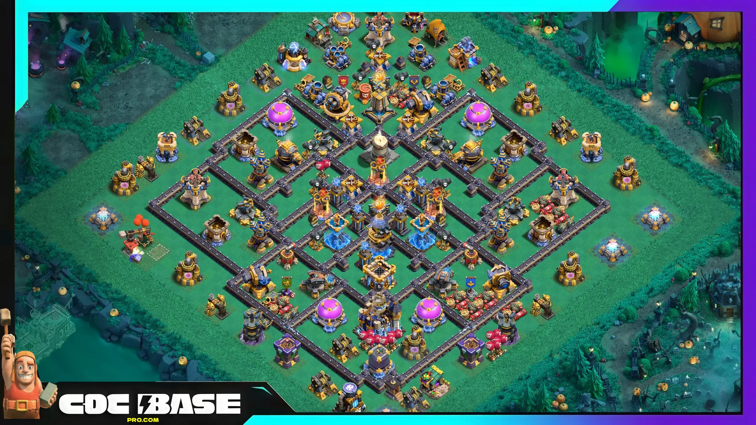New TH18 Hybrid Layout 2026 Strong Defense #26