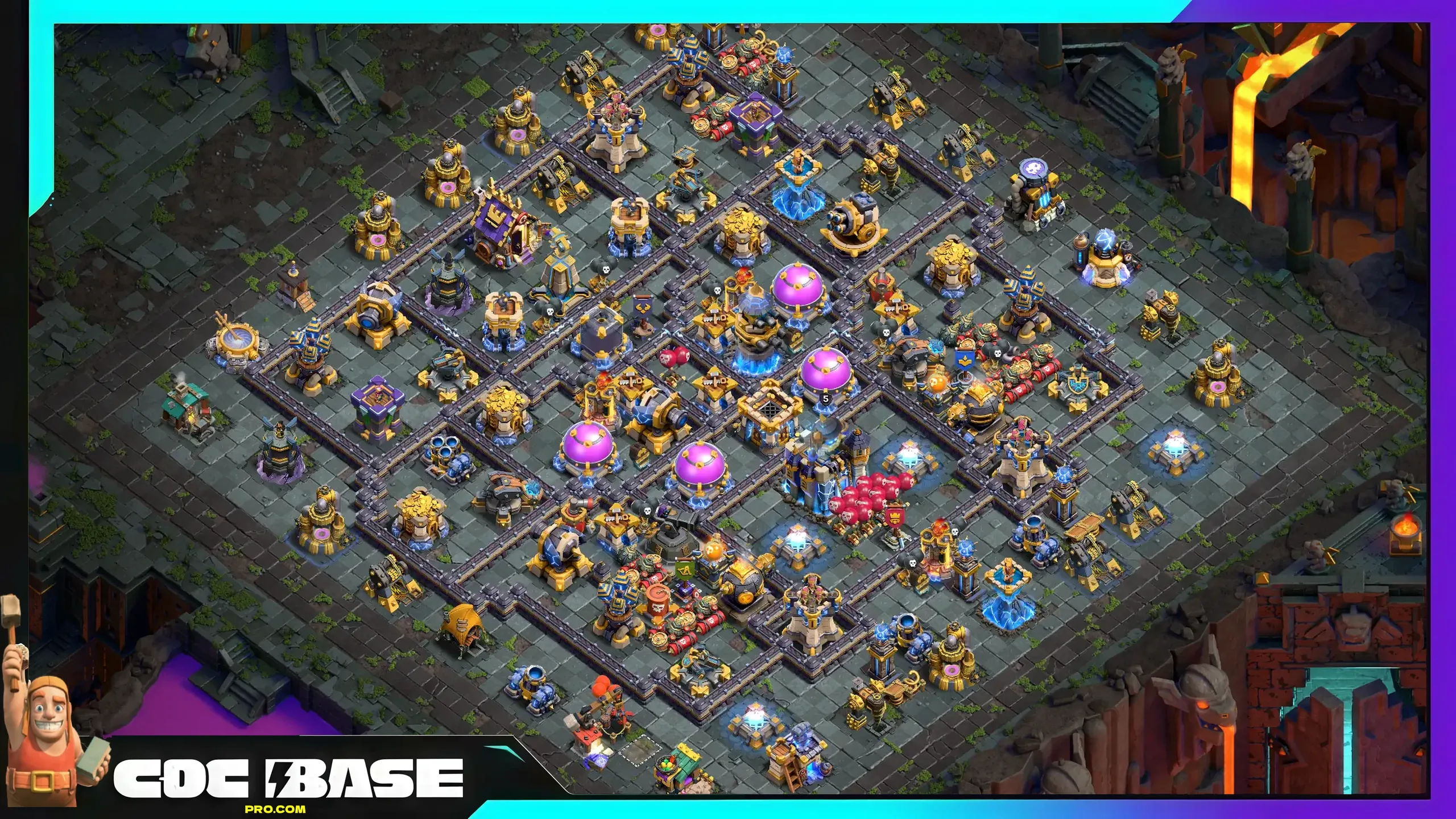 TH18 Farming Layout 2026 Anti 3 Star Defense #07