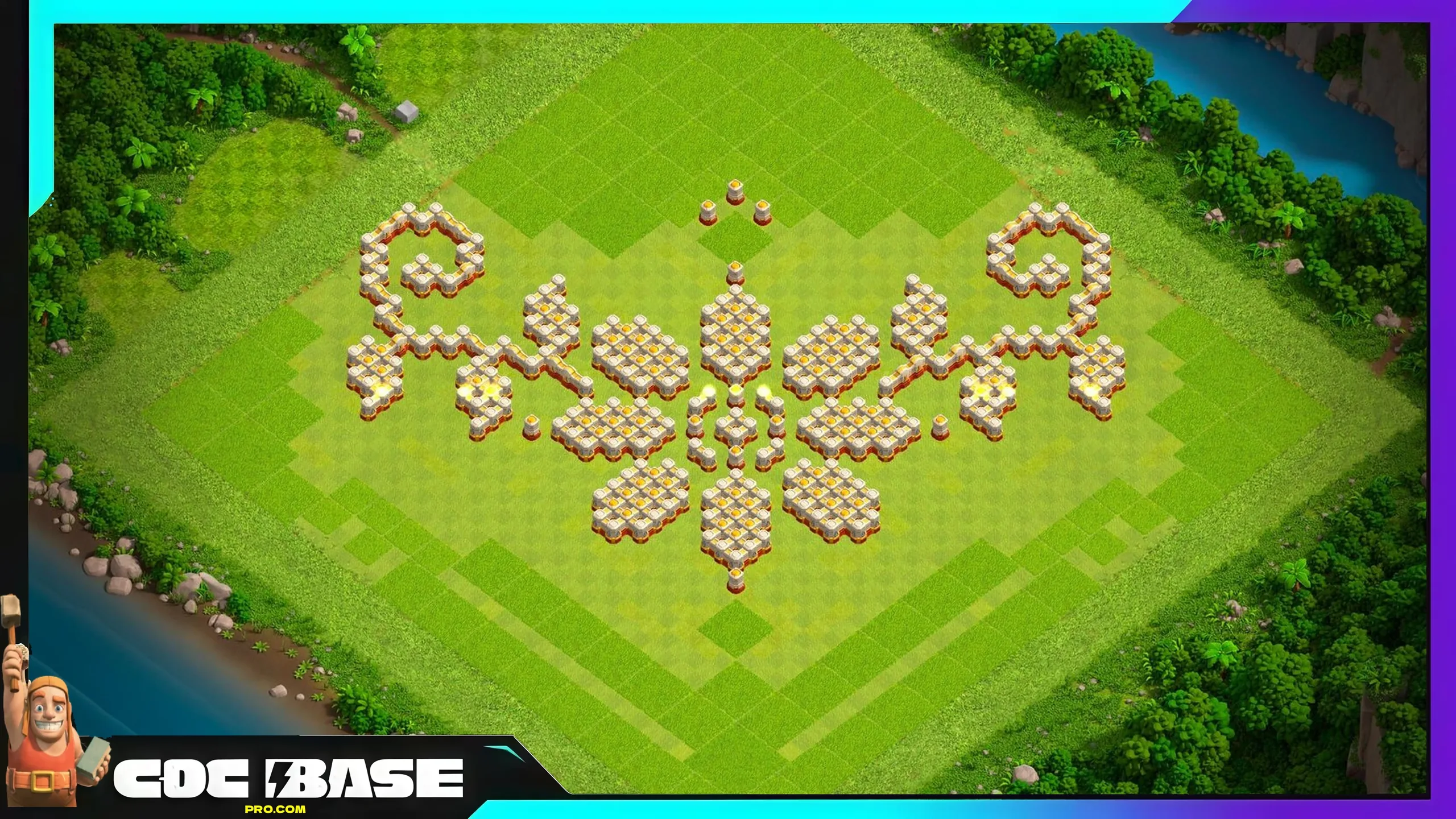 TH16 Funny Troll Layout 2026 Base Link #21