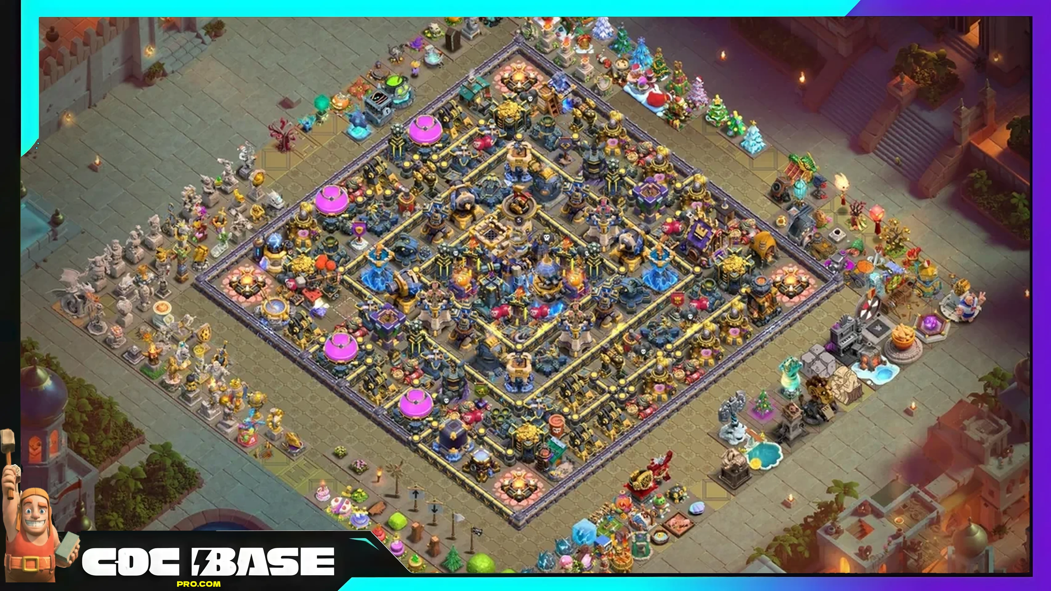 TH18 Free Farming Base Link 2026 Anti 2 Star Resource Protected