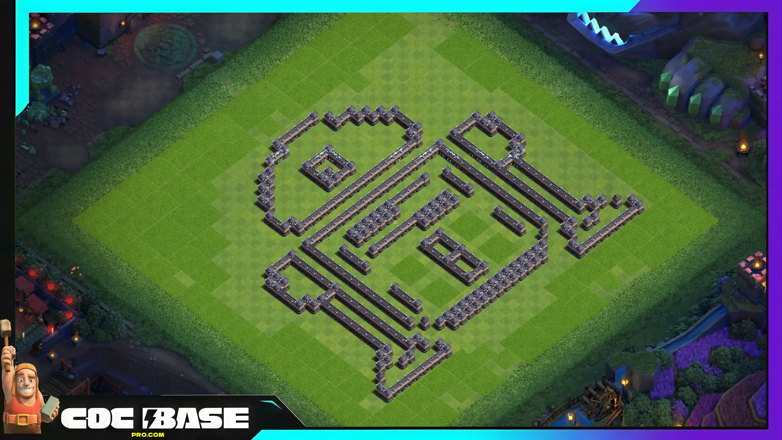 Most Popular TH18 Troll Base Link 2026 Fun Layout #07