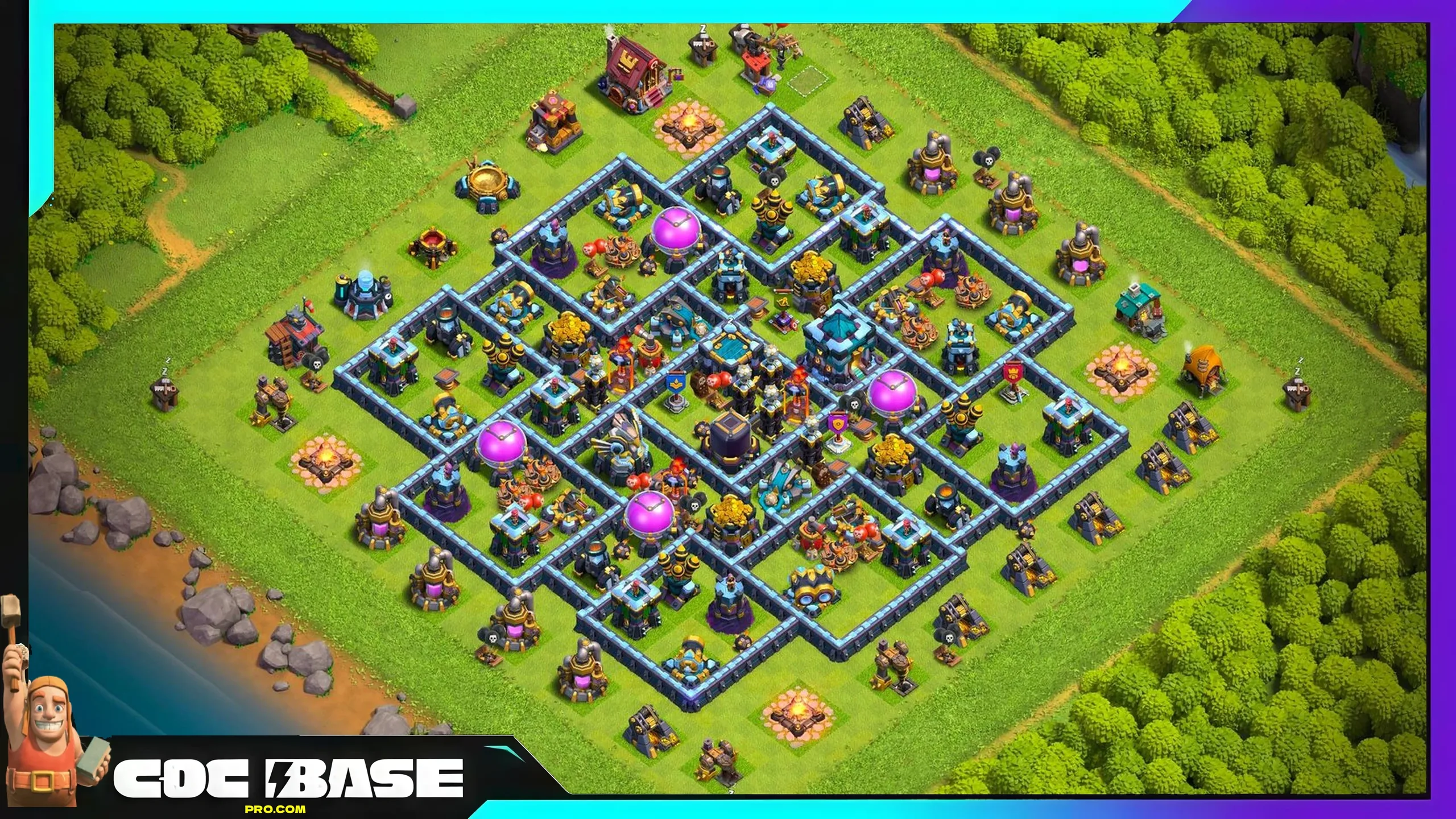 TH13 Farm Base With Copy Link 2026 Resource Protection #28