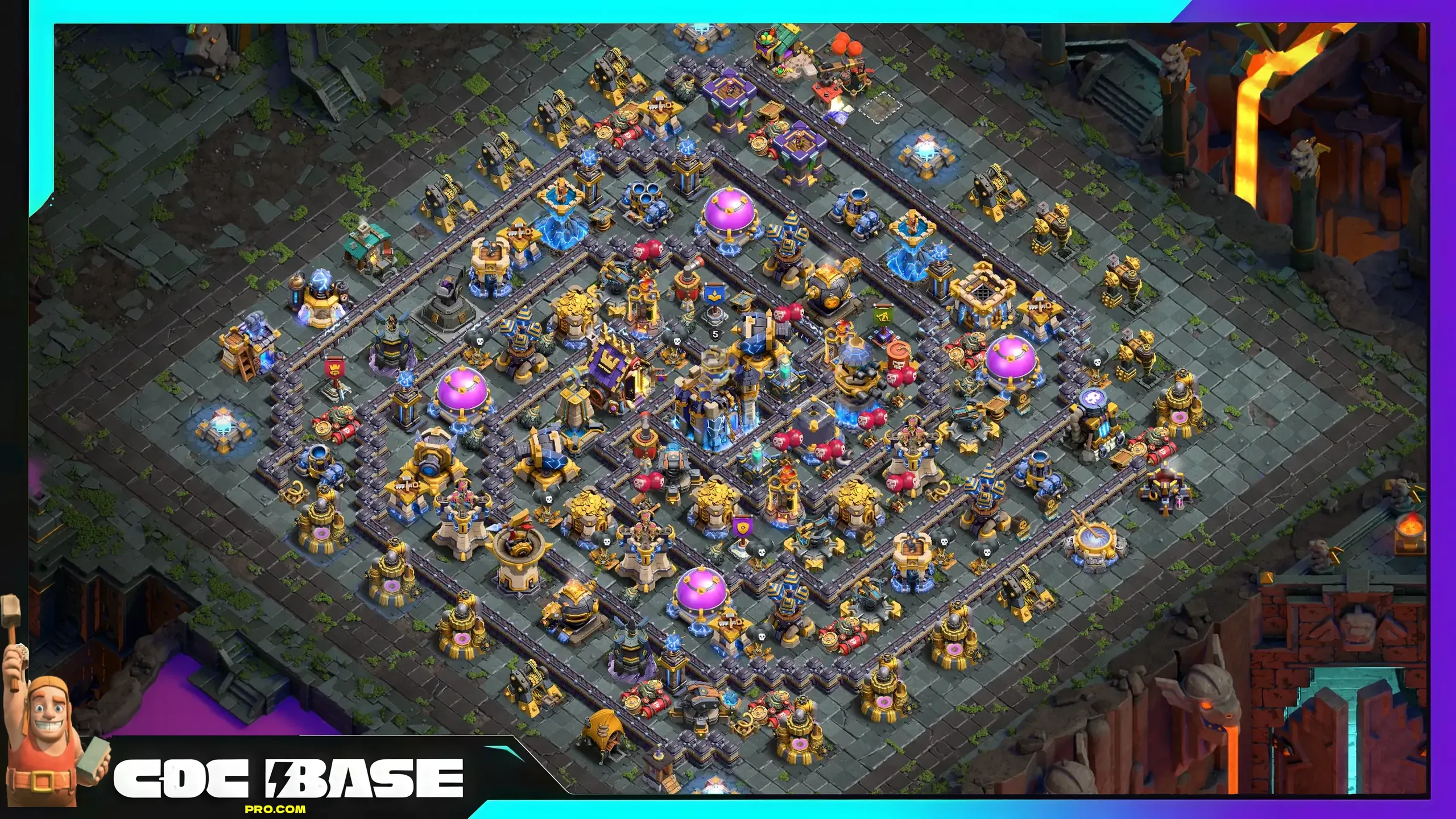 Elite TH18 Farming Base Link 2026 Resource Protected Layout #28