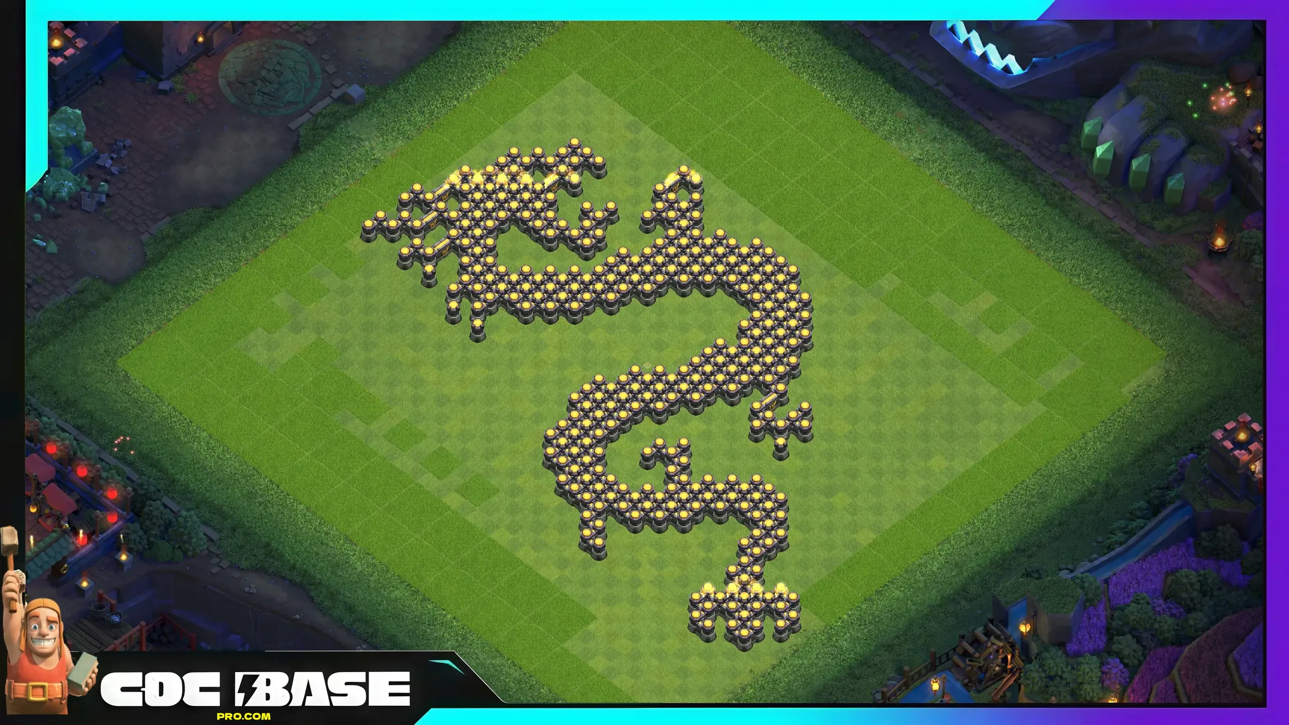 New TH17 Troll Defense Base 2026 Easy Copy #19