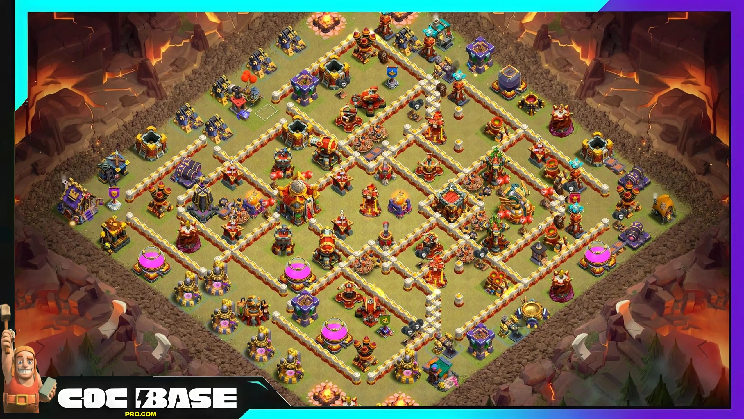 New TH16 CWL Base With Copy Link 2026 #19