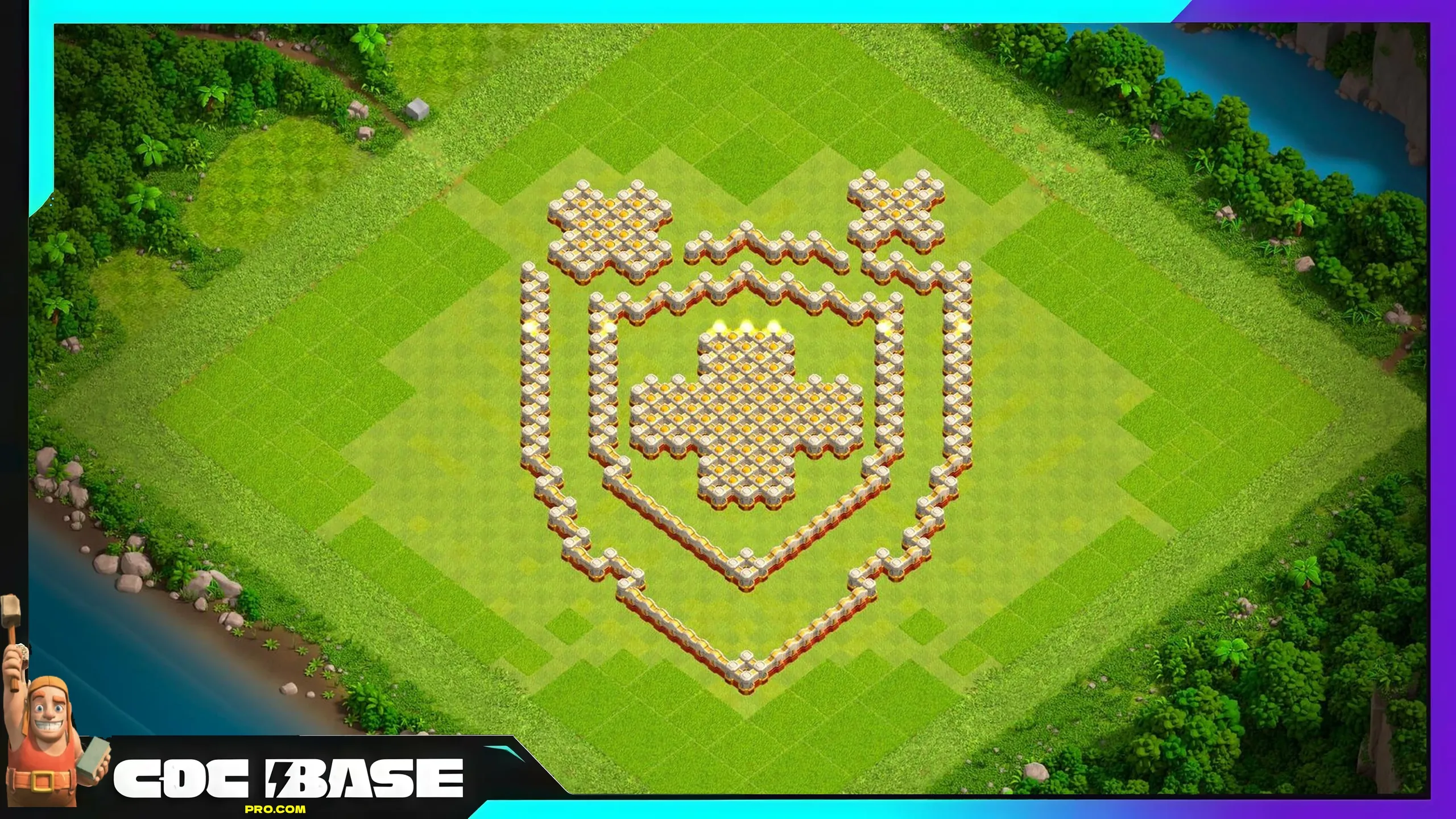 TH16 Funny Troll Layout 2026 Base Link #14