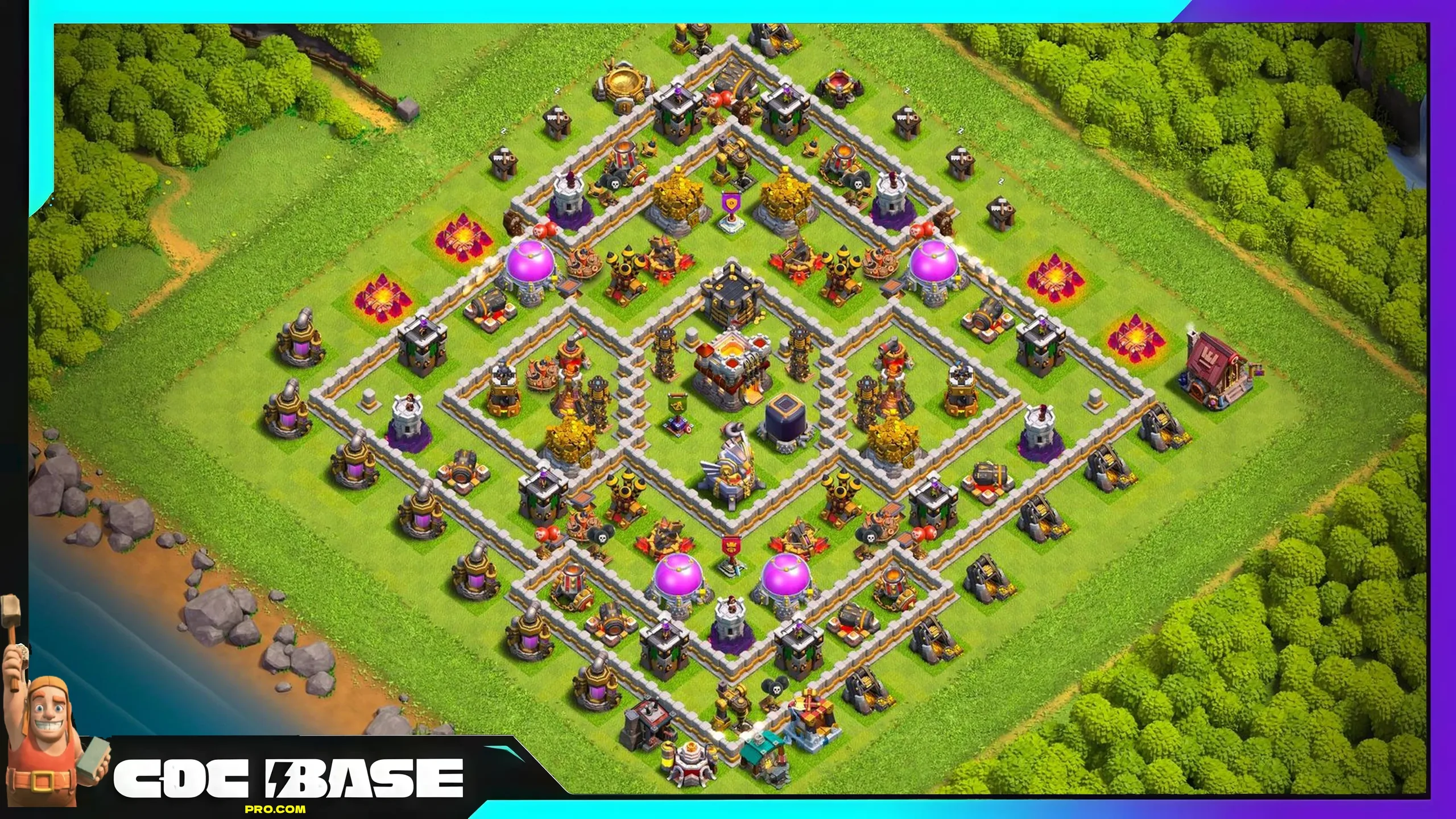 Updated TH11 Hybrid Base Link 2026 Balanced Defense #06