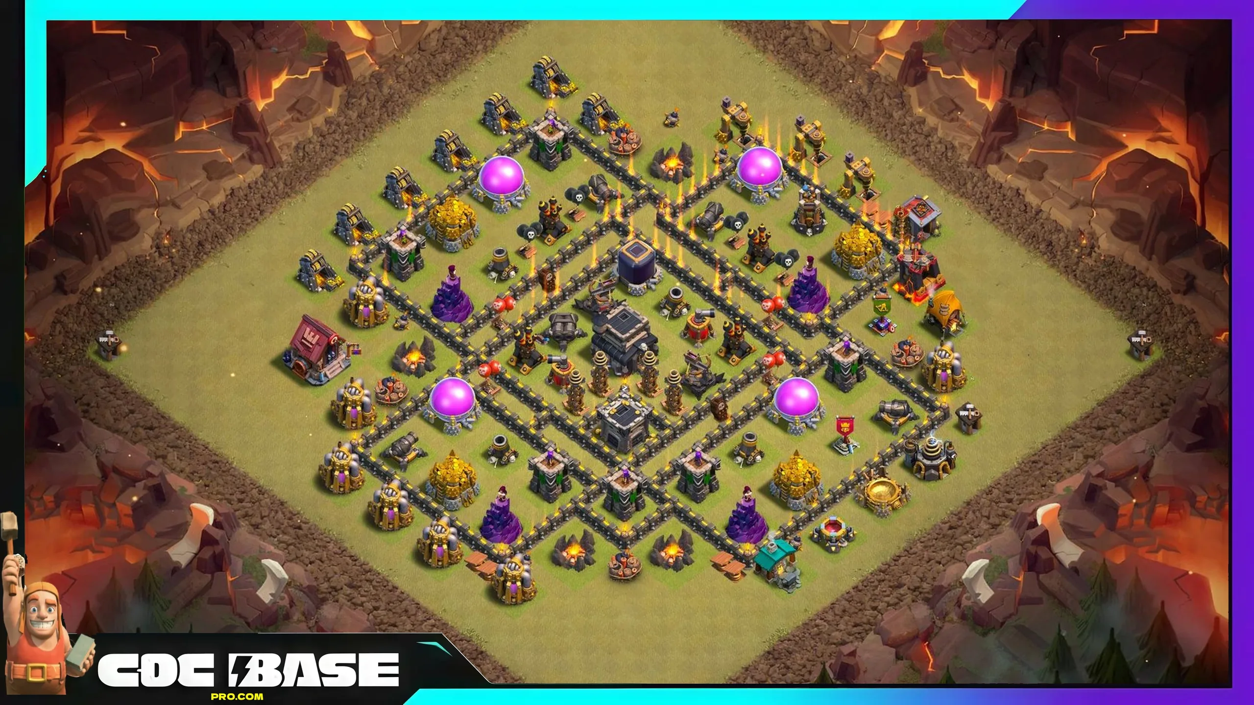 Updated TH9 CWL Defense Base Copy Link 2026 #01
