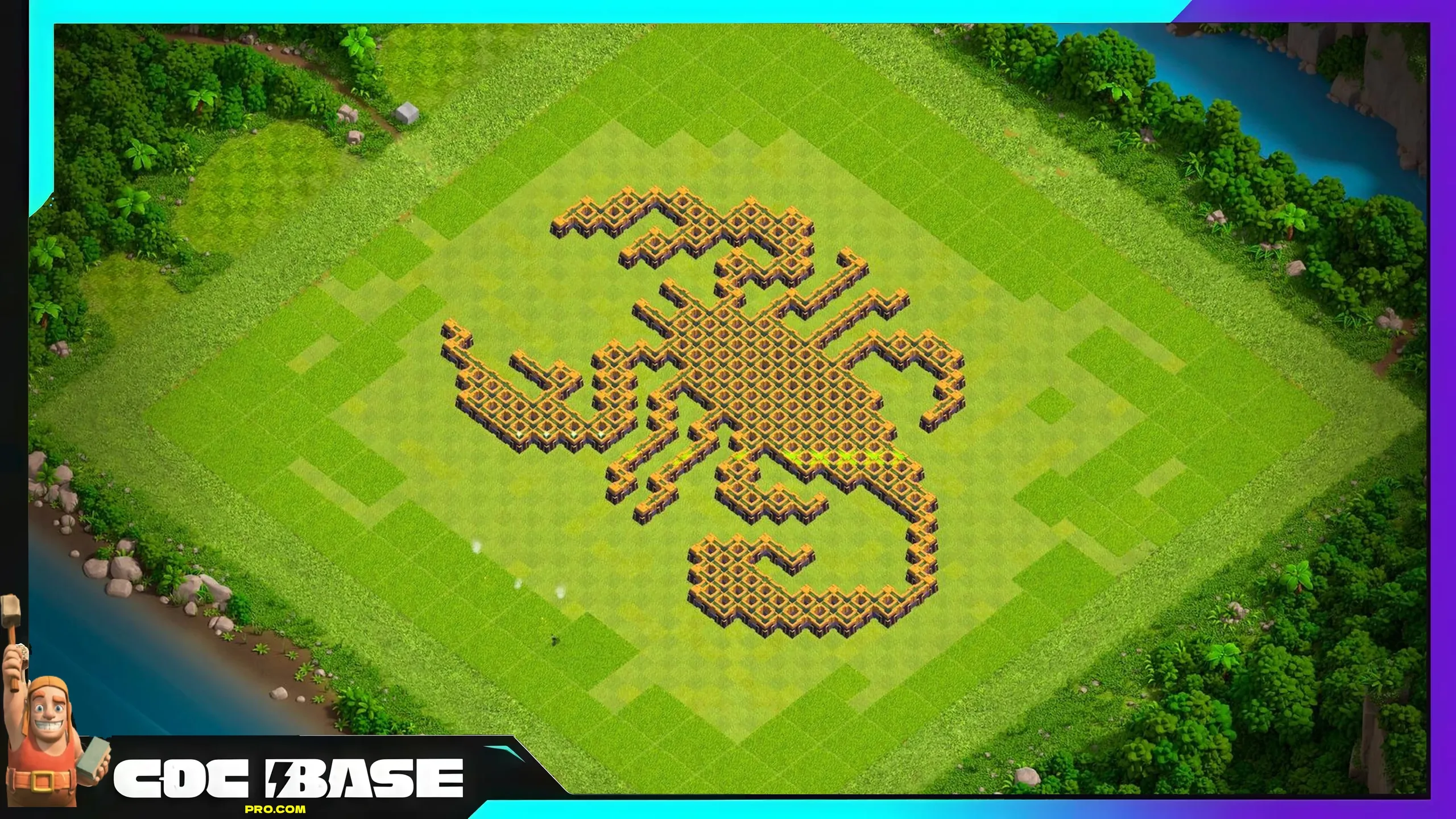 TH14 Funny Troll Layout 2026 Base Link #01