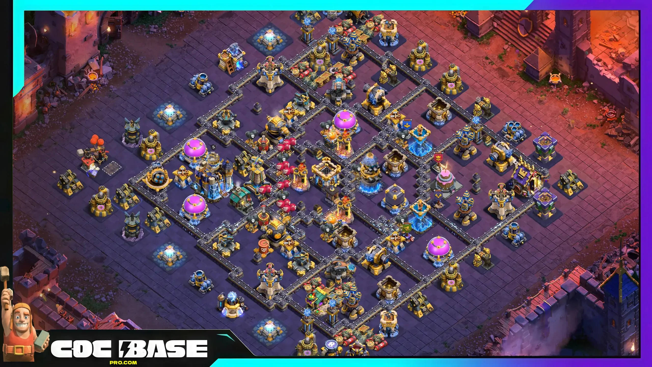 TH18 War League Defense Base Link 2026 Rank Push Ready #26