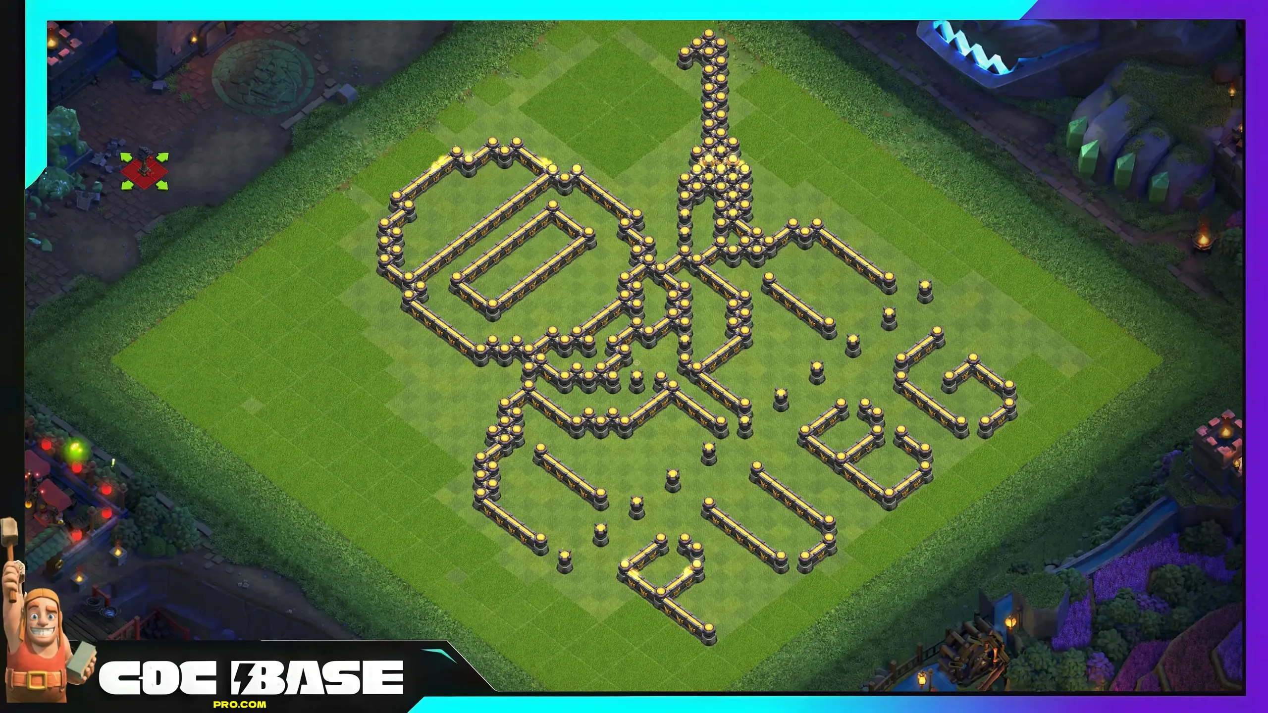 New TH17 Troll Defense Base 2026 Easy Copy #08