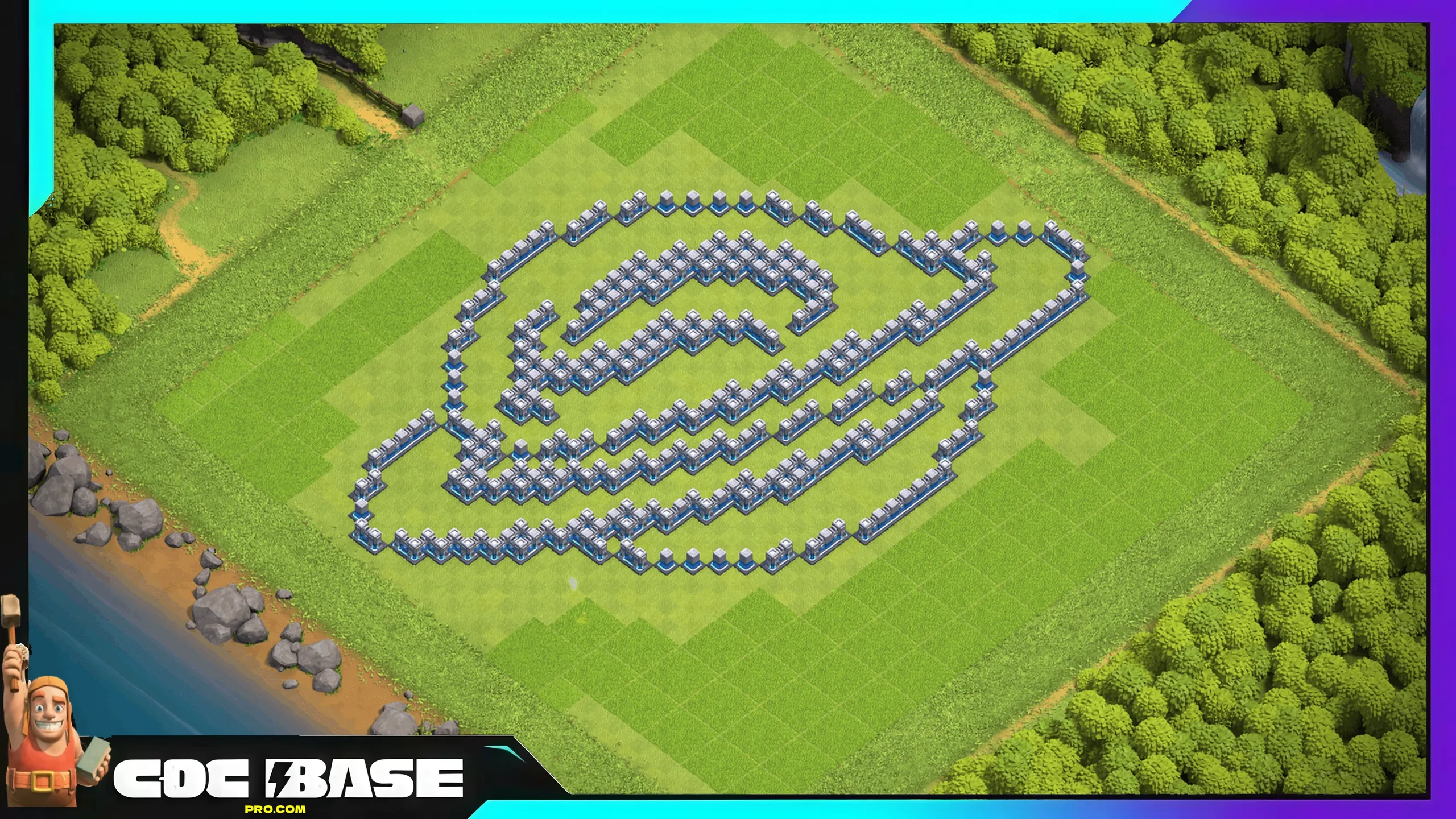 TH12 Funny Troll Layout 2026 Base Link #08