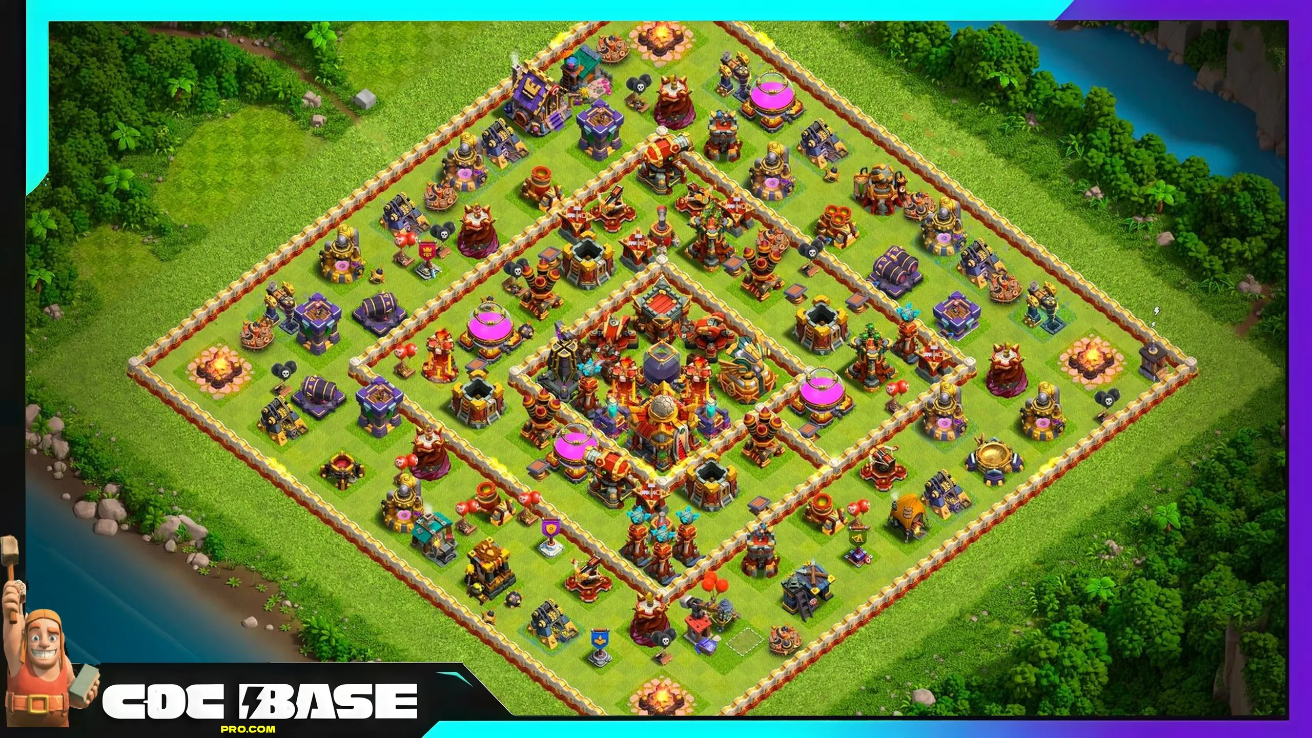 Advanced TH16 Farming Base Link 2026 Resource Protected Layout #16