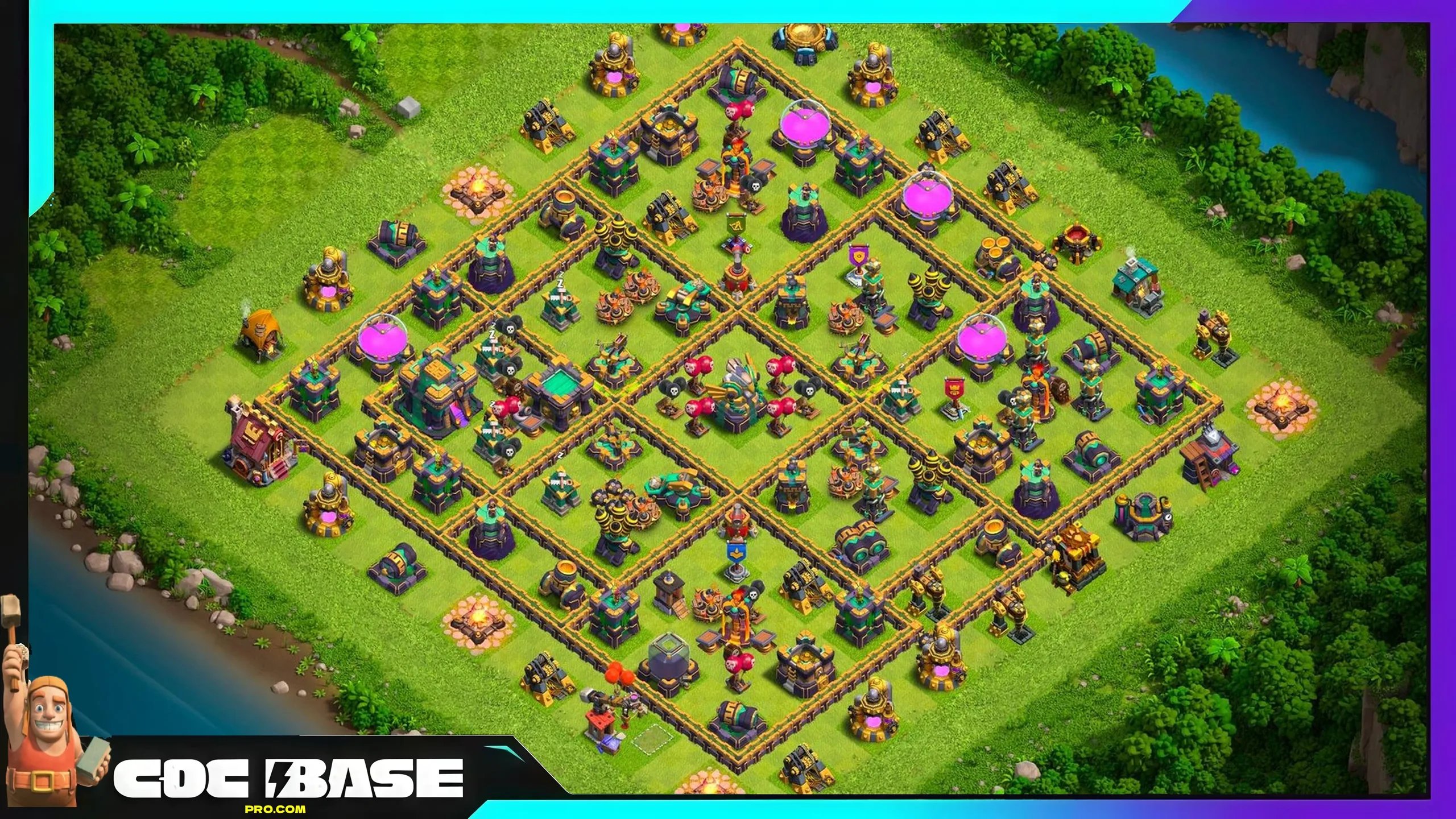 Most Popular TH14 Hybrid Base Link 2026 Balanced Defense #03