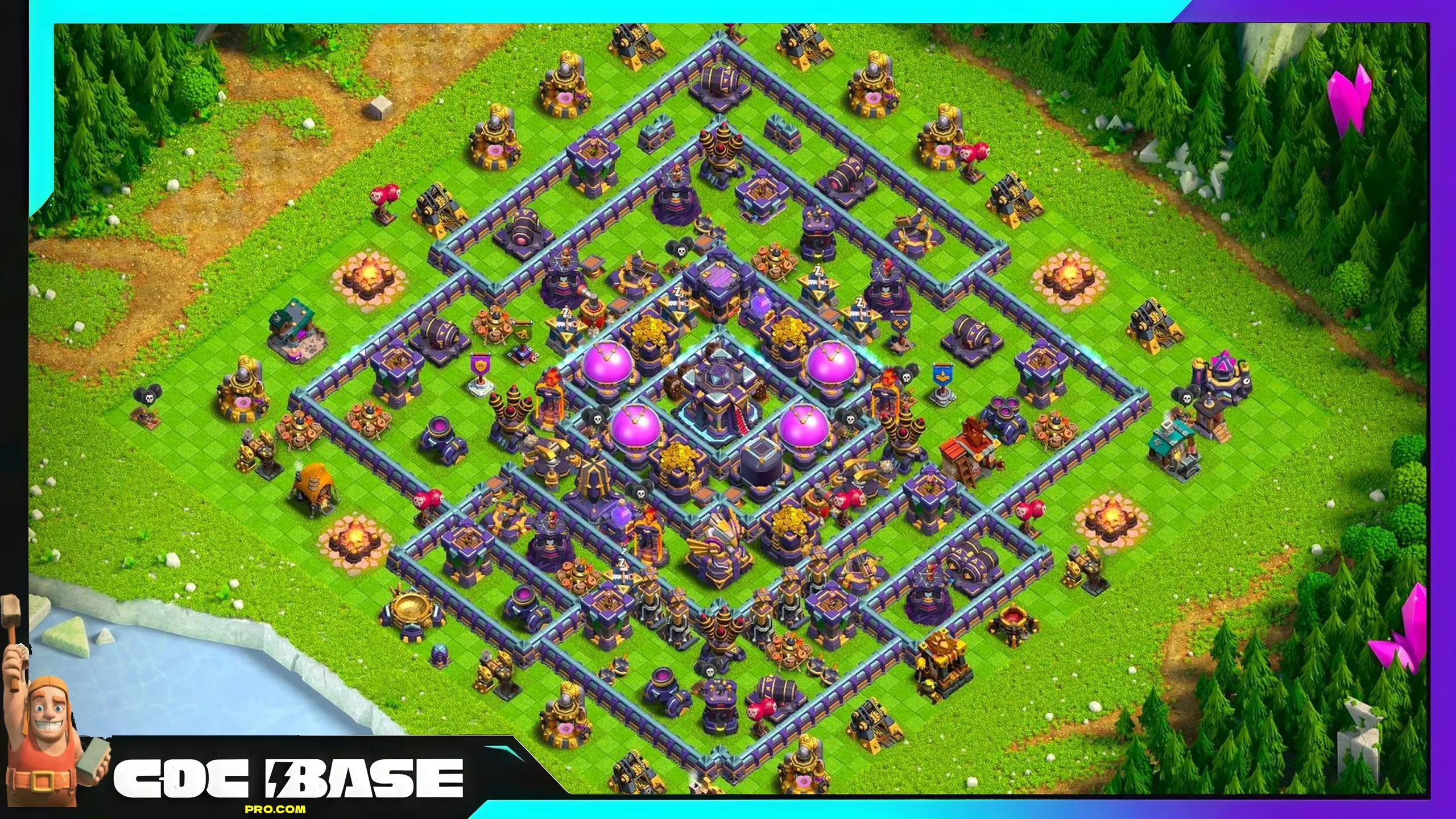 TH15 Farm Layout Copy Link 2026 Anti Loot Setup #19
