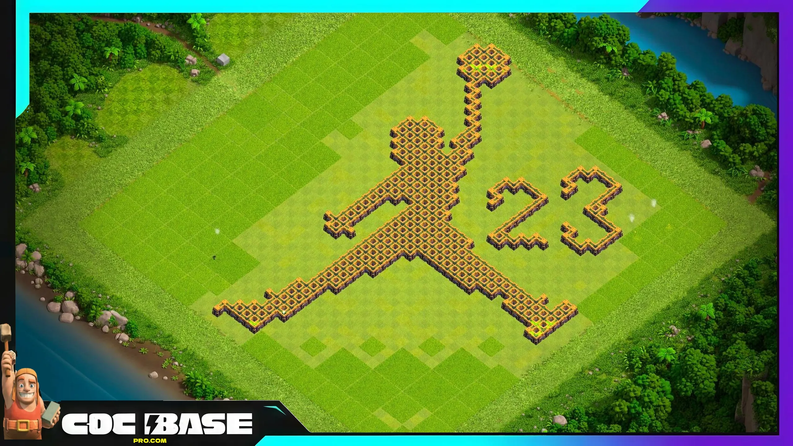 Competitive TH14 Troll Base Link 2026 Fun Layout #18