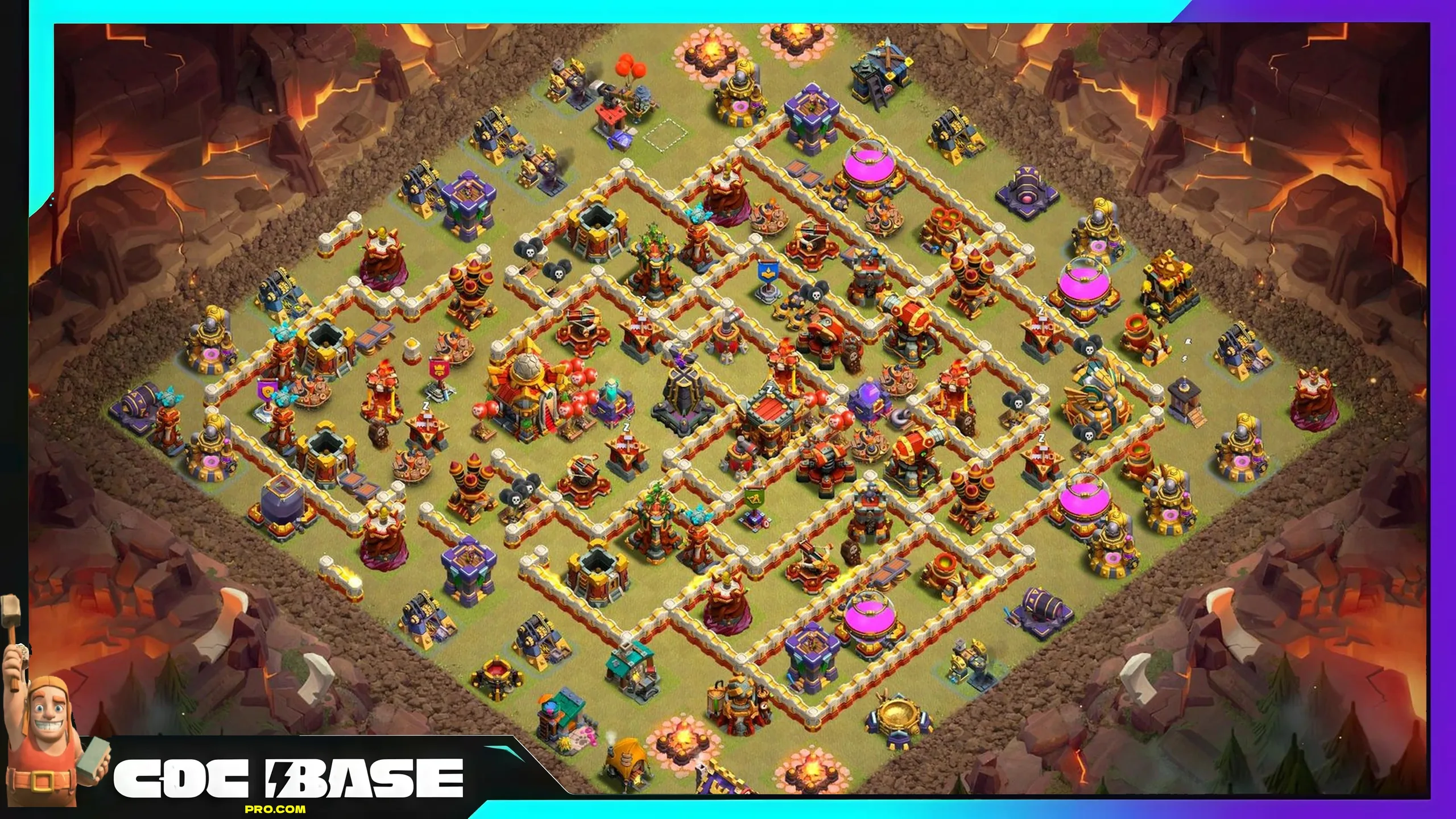Updated TH16 CWL Defense Base Copy Link 2026 #14