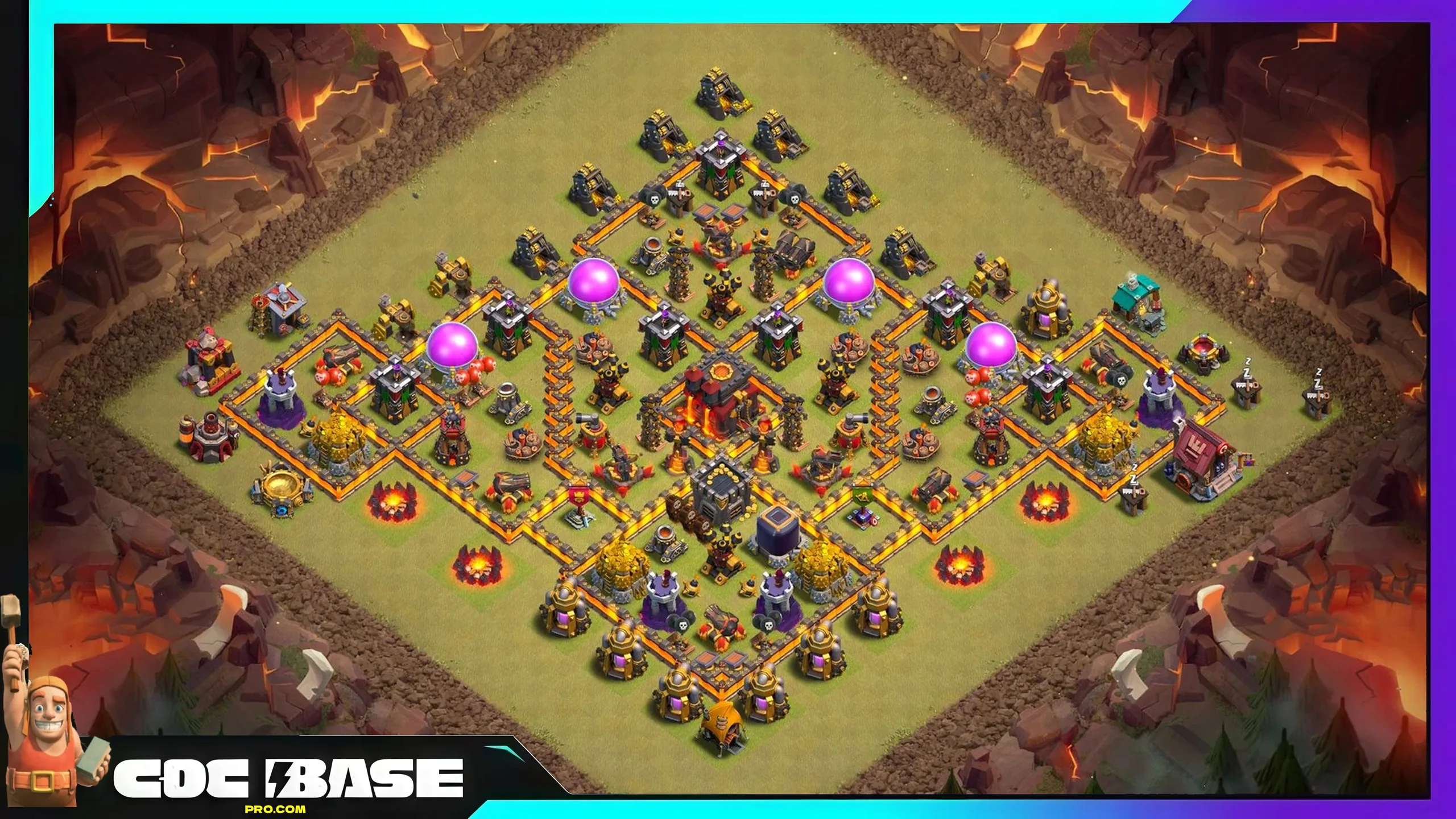 Tournament TH10 CWL Base Link 2026 Anti 3 Star Compact #07