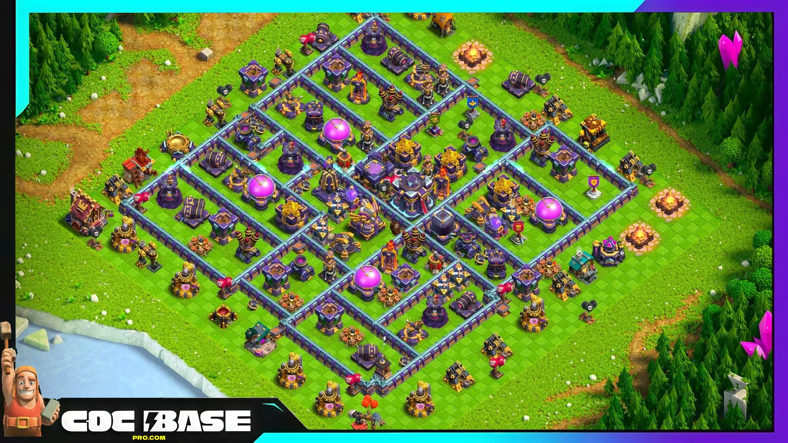 TH15 Hybrid Layout 2026 Defense and Resource Protection #06