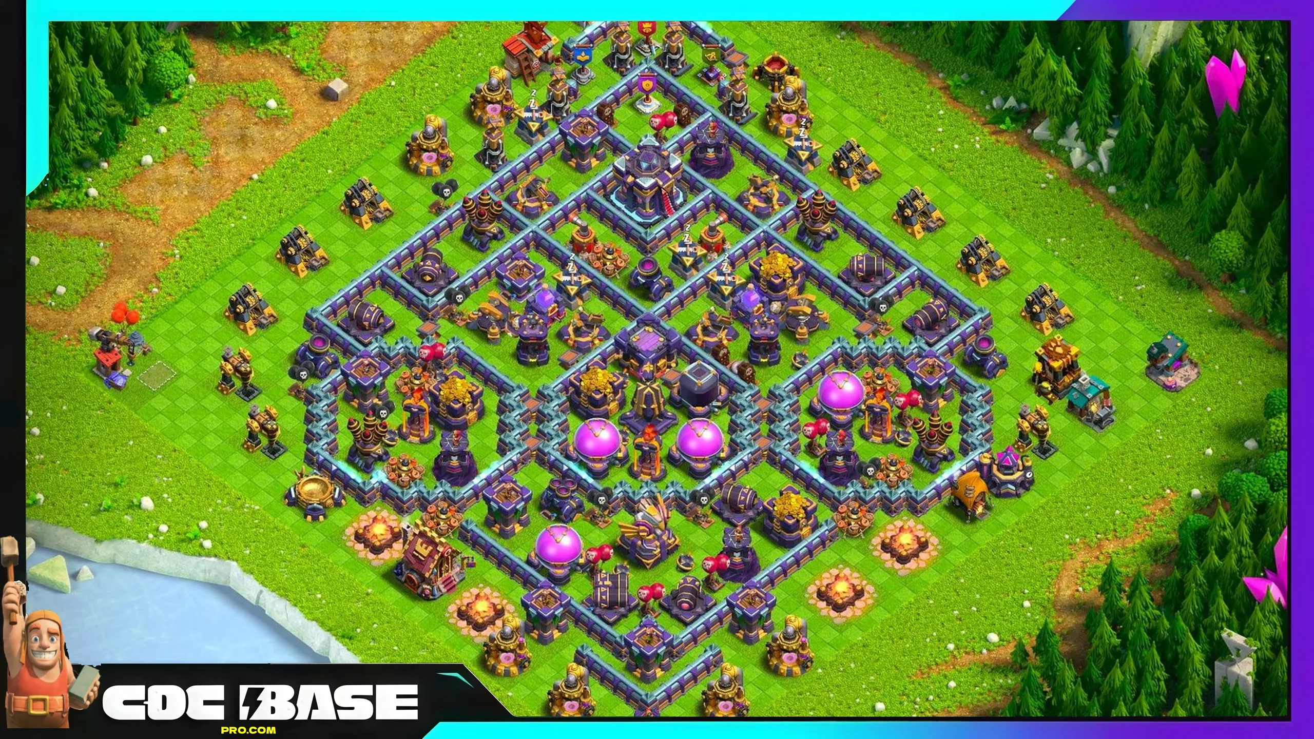 TH15 Hybrid Layout 2026 Defense and Resource Protection #16